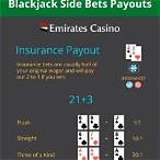 blackjack side bet odds